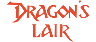 Dragon's Lair logo for ZX Spectrum